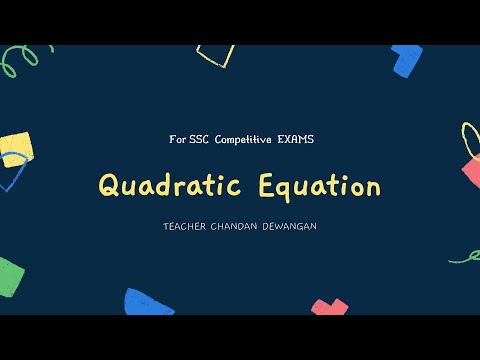 Most imp  questions of quadratic equation.