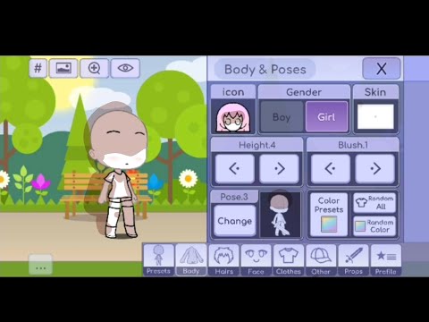 como diminuir o tamanho da cabeça do gacha life 1 #tutorial  #gacha