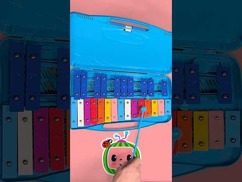 Play the CoComelon Intro with REAL MUSICAL INSTRUMENTS 🎶🎹! #cocomelon #shorts