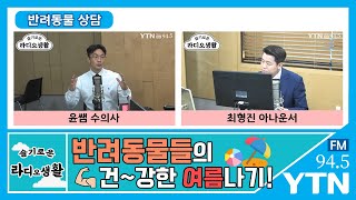 [슬기로운 라디오생활] 반려동물들의 건강한 여름나기! /  마이펫상담소