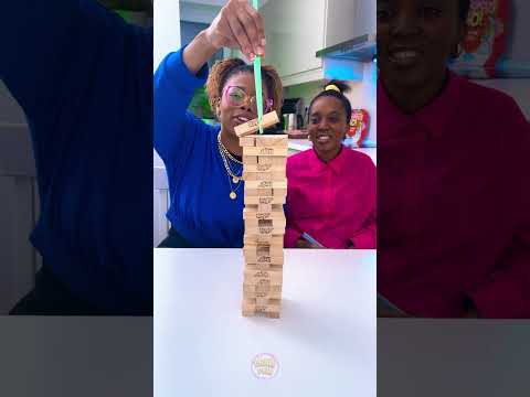 Jenga Disaster! 😱 Watch Our Tower Collapse!