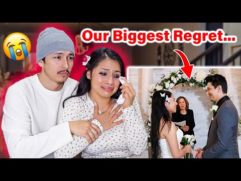 Watching Our Wedding Video For The First Time!