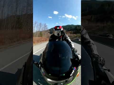 short ride Kawasaki ZX-6 Ninja