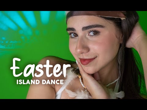 VR180 Eastern Island Traditional Dance in Passthrough | Rapa Nui Chile