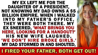 My ex left me for the president’s daughter, not knowing I had $5B. Later, they laughed at me!