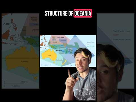 Geopolitical structure of Oceania explained in less than 2 minutes