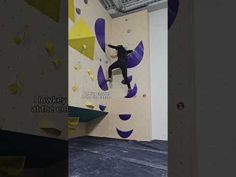 Tall girl meta 😤 #bouldering #climbing #climbinggym