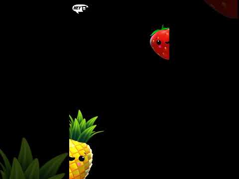 Hey Bear Sensory Partytime Pals! #dancingfruit #heybear #animation #sensoryplay