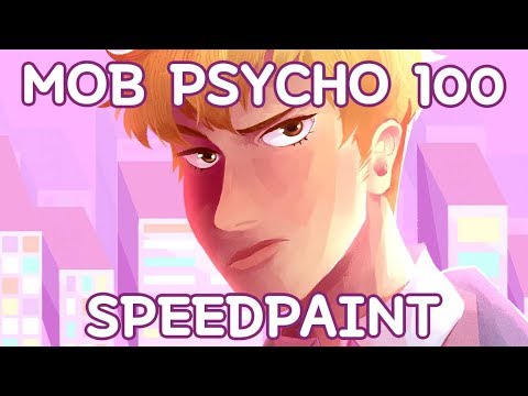 mp100 speedpaint: reigen arataka
