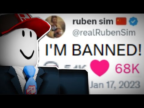Roblox YouTuber Ruben Sim Was BANNED... (Ruben Sim VS Furry Drama)