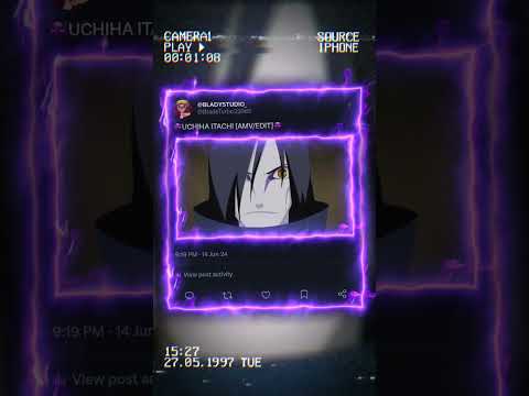 UCHIHA ITACHI [AMV/EDIT]👿