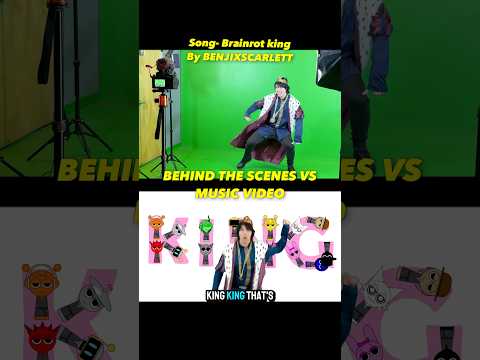 Spot The Difference! (BENJIxScarlett Brainrot King Song BEHIND THE SCENES!)