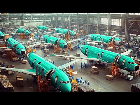 HOW a COMMERCIAL AIRPLANE is MADE ✈️ | The INCREDIBLE MANUFACTURING PROCESS