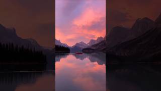 A sunrise in Jasper National Park  #goviral #earth #trending #travel #discoverearth #nature #viral