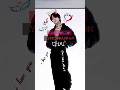 😂 lyrics prank on chai.jimin's new character! #kpop #bts #btsarmy #jimin #btsjimin #fyp #lyricprank