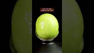 Can You Peel A Melon Like This? #asmr #melon #fruit #foodporn