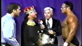 8/24/1996 - USWA - The Rock (as Flex Kavana) promo with Jerry Lawler