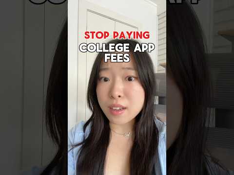 $0 College Application Fees