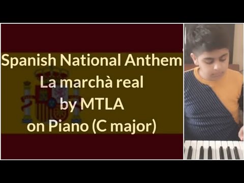 Spanish National Anthem on Piano || La Marcha Real || Madhavv Diwan!