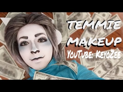 Temmie Cosplay Makeup