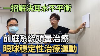 VOR x 1 前庭系統頭暈治療，耳水不平衡治療運動，成日暈車浪、暈船浪的你必定要做的運動  | 眼球穩定性訓練運動，一招解決耳水不平衡｜凝聚頭暈治療中心｜吳子謙物理治療師