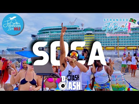 SOCA Mix 2024 (Stranded At The Beach Edition) | The Best of Soca Hits by DJ DASH