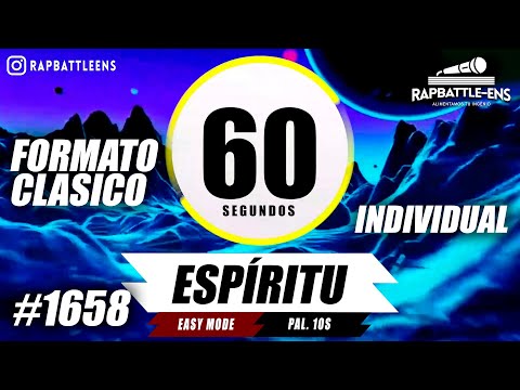 🎤 Formato FMS Individual 🔥 Base de Rap Para Improvisar Con Palabras | ENTRENAMIENTO FMS #1658