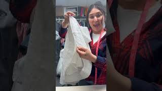 Altering a $800.00 summer dress 🪡♥️ #sewing #dressalteration #fypshorts #diysew #professionaltailor