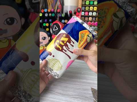 🍫Dubai Chocolate Paper Squishy 🍫 #diy #paper #dubaichocolate #squishy #asmr #unboxing #handmade
