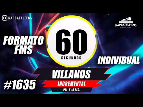 🎤 Formato FMS Individual 🔥 Base de Rap Para Improvisar Con Palabras | ENTRENAMIENTO FMS #1635