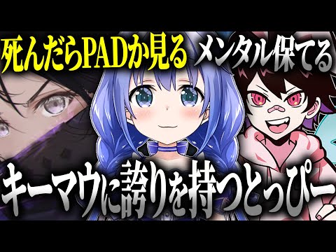 PADからキーマウに持ち替えて誇りを持ち始めたとっぴー【Apex 切り抜き】