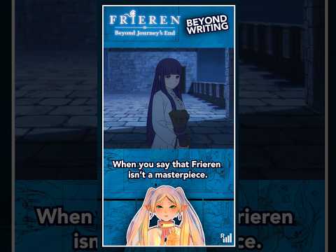 Check out the full video.  Frieren is a great anime. I still can't call it a masterpiece. #frieren