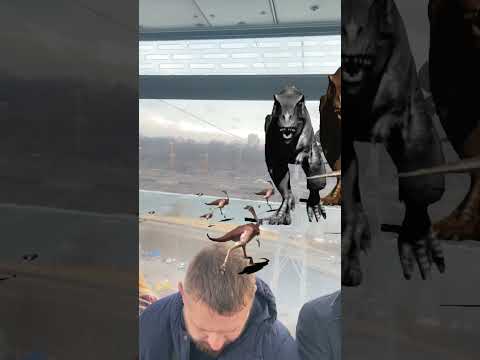 Tyrannosaurus T Rex chase! Part 381 #dinosaur #jurassicworld #dino #tyrannosaurus #shortsvideo #yt