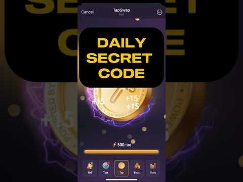 TAPSWAP DAILY SECRET CODE | 11 JULY