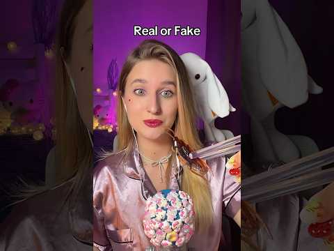 Real or Fake🪳#асмр #asmr #asmrsounds #relax #mouthsounds #tinglesounds #tingles #tapping #asmrvideo