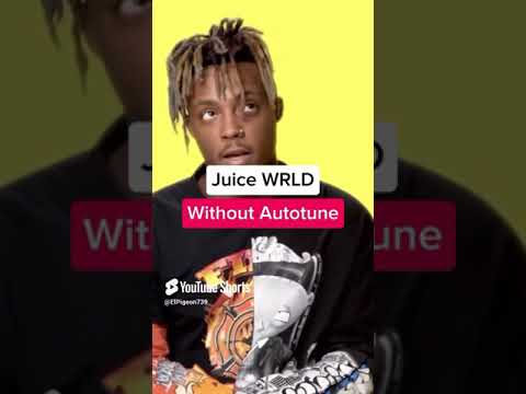 Rappers With Vs Without Autotune 🎤 #shorts #rap #juicewrld