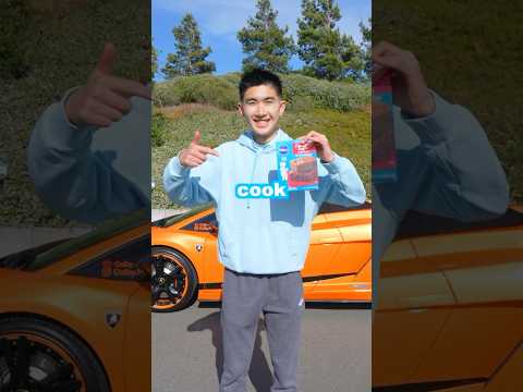 Can A Lamborghini Bake Brownies? #shorts