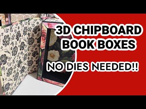 3D BOOK BOX! PART 1