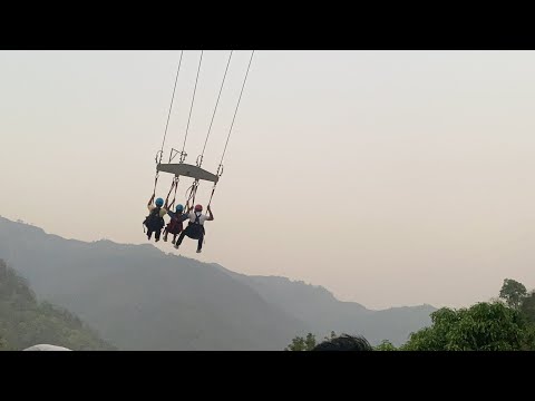 Giant Swing Rishikesh 👹🚫 Free Fall 👀