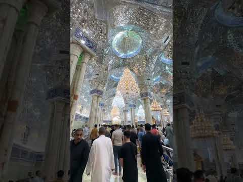 Imam Ali Shrine in Najaf, Iraq 🇮🇶 Incredibly beautiful #imamali #islam #mosque #iraq #irak #travel