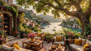 Morning Jazz Playlist ~ Tranquil Coffee Porch Ambience ☕ Relaxing Jazz Instrumental Music for Work