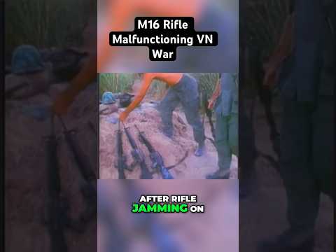 M16 Malfunctioning #vietnamwar