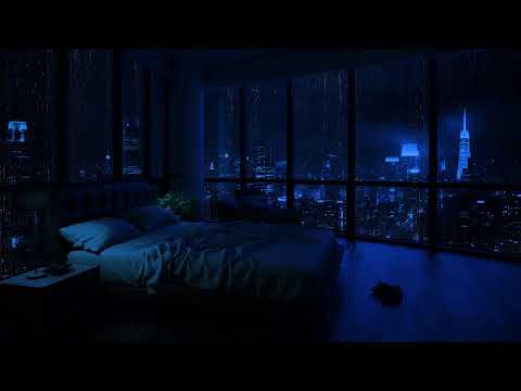 Rainy Urban Nights: Healing Sounds for Study, Sleep, and Serenity 🌧️💤