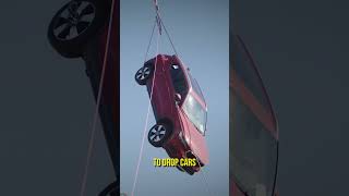 Volvo Dropped New Cars From A Crane (To Save Lives)