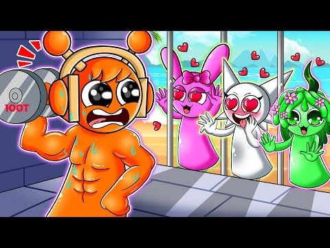 Incredibox Sprunki - Who Will Choose ORANGE OREN!? Girls Love OREN | Incredibox Sprunki Animation