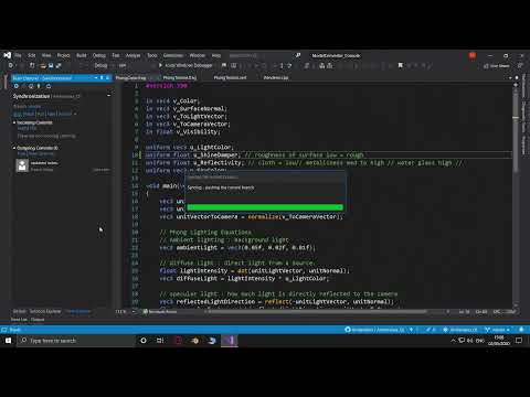 Amberskies 2020 : C++ Qt : 3D Lighting (debug) : Dev 16