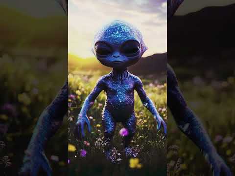 Small Blue Alien #aigeneration #aishowcase #alien
