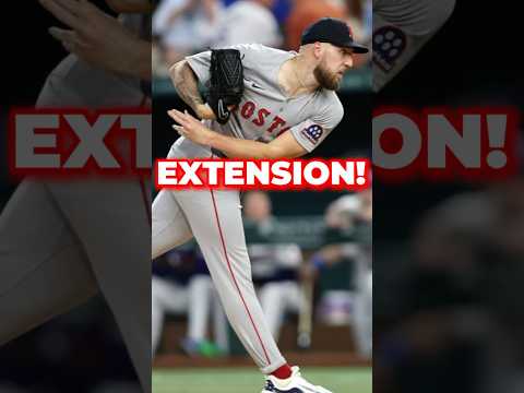 IT HAPPENED! Garrett Crochet And The Boston Red Sox Agree To An Extension #shorts #mlb #redsox