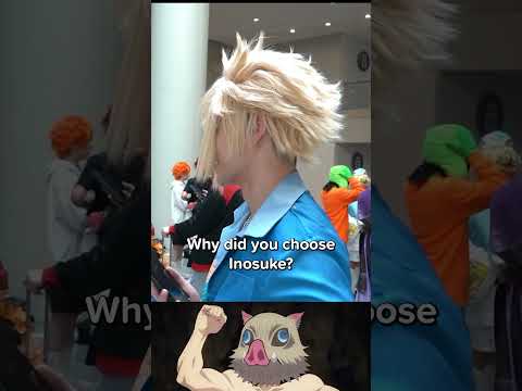 INOSUKE IS A FURRY? #cloudstrife #ff7 #inosuke #demonslayer #cosplay #finalfantasy
