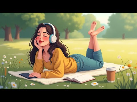 “Un café, unos audífonos y enfoque total ☕🎧✨ #lofi”